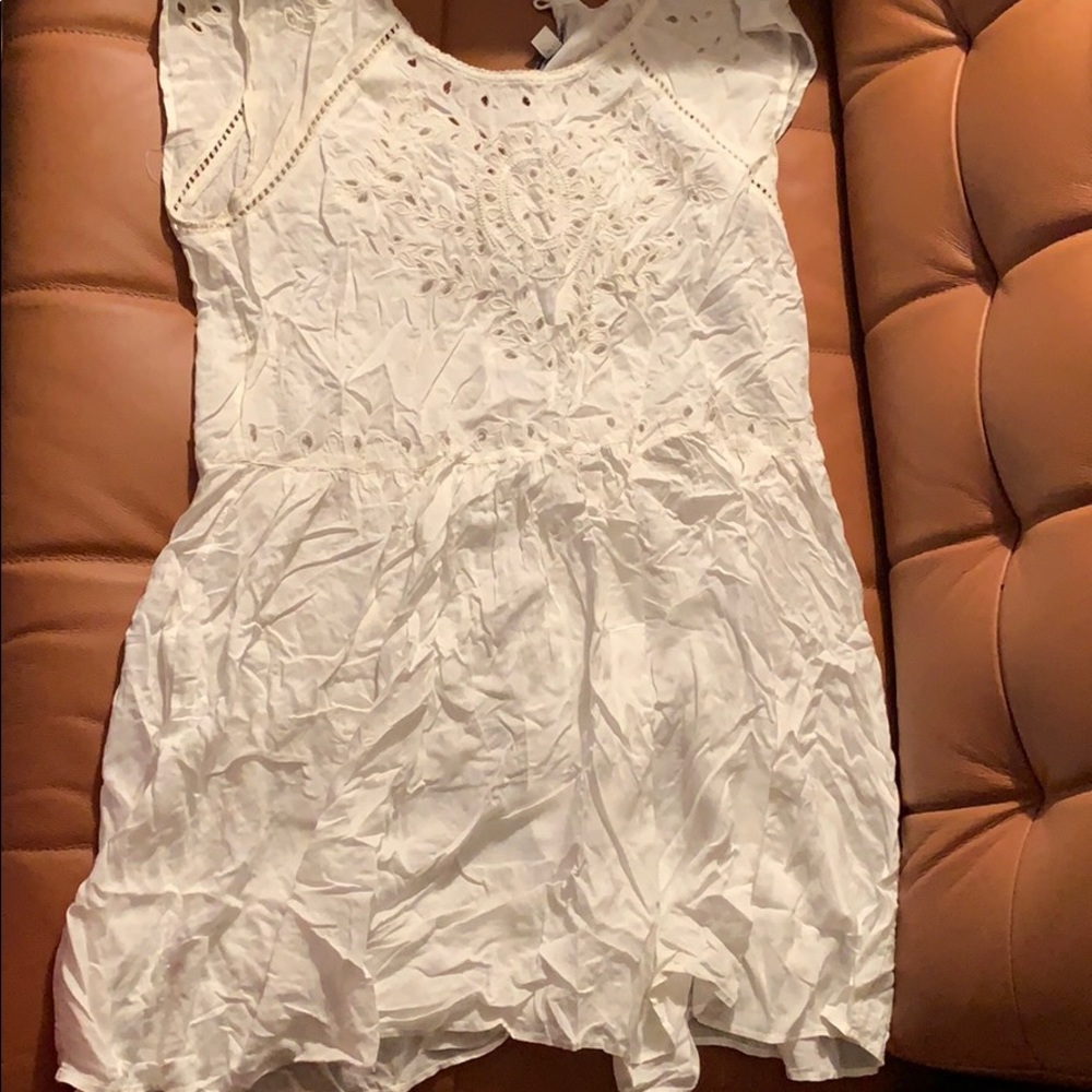 White American eagle dress